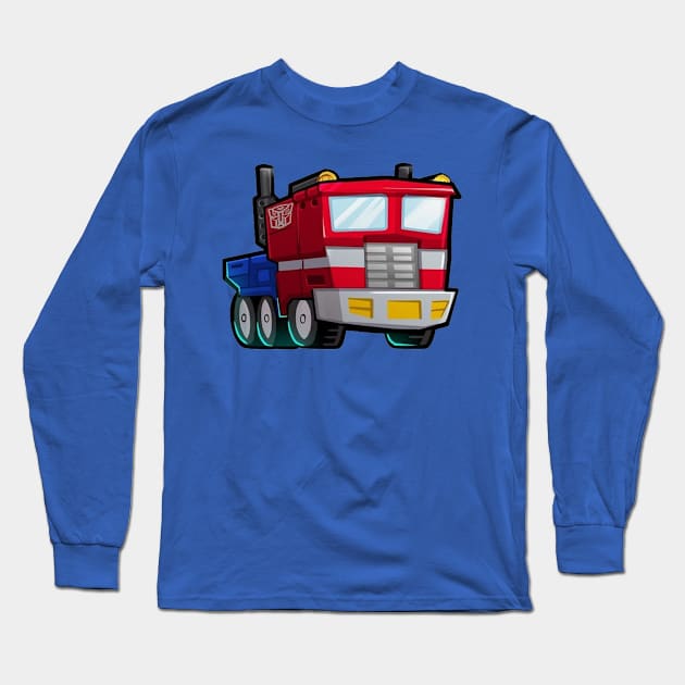 optimus prime Long Sleeve T-Shirt by mprokolo corgi